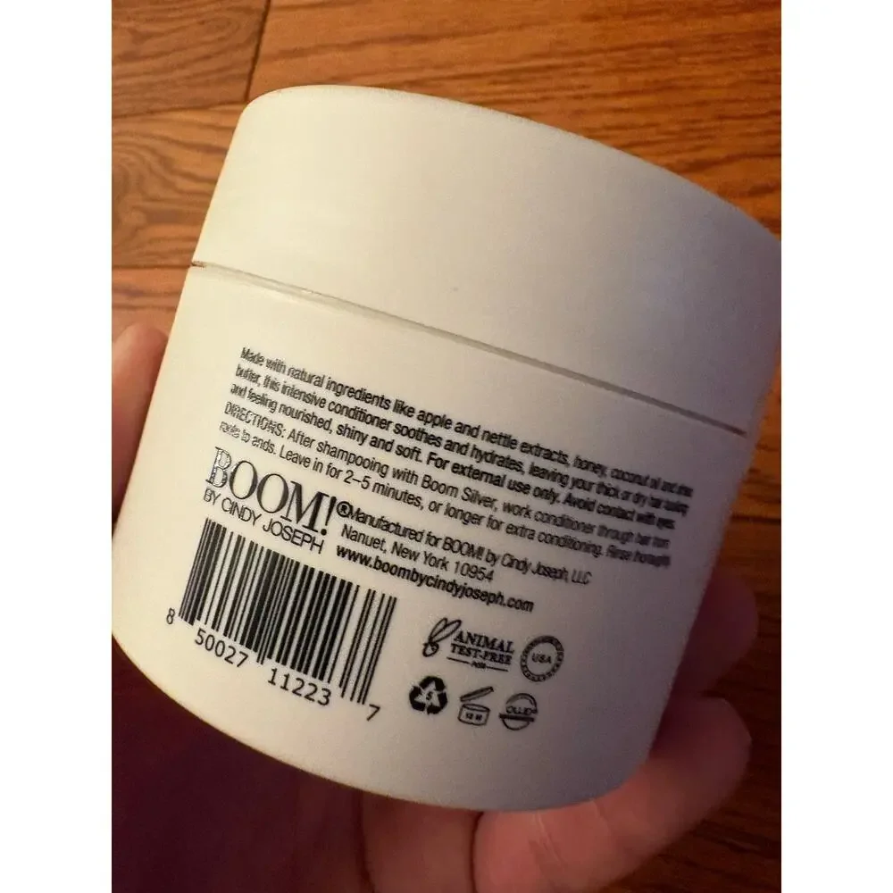 Boom! By Cindy Joseph Boom Silver Conditioner 7 fl oz Aloe Shea Coconut Oil Edit